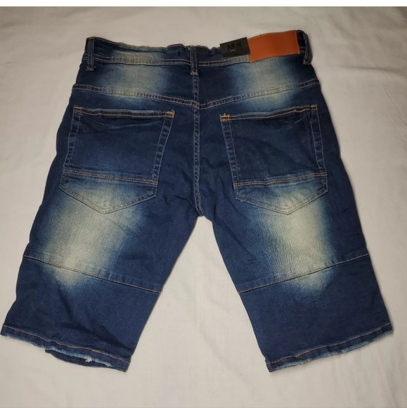 Arketype Apparel Side Clear Stone Denim Shorts size 32 NWT - Picture 9 of 11